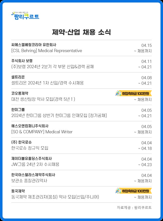 (주)한국리크루트 이미지