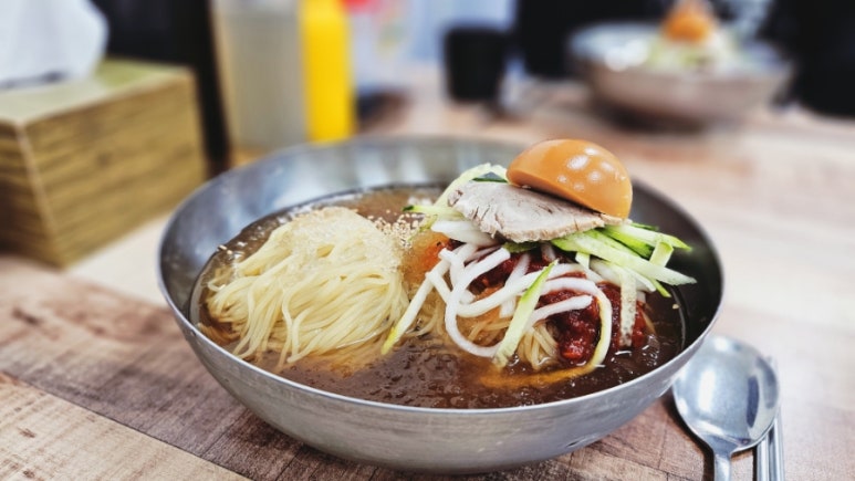 까치가야밀면 이미지