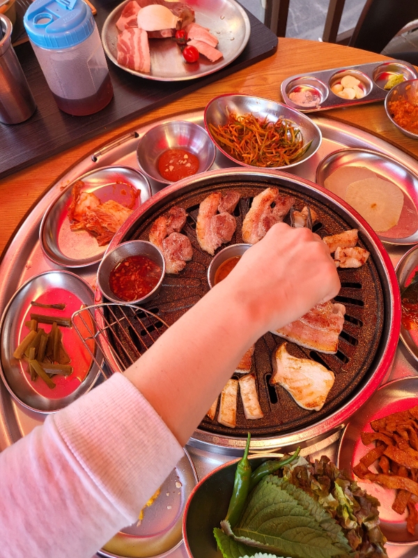 쟁반닭발 이미지
