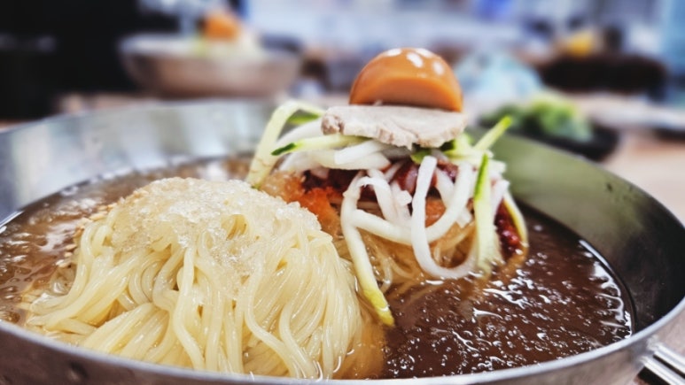 까치가야밀면 이미지