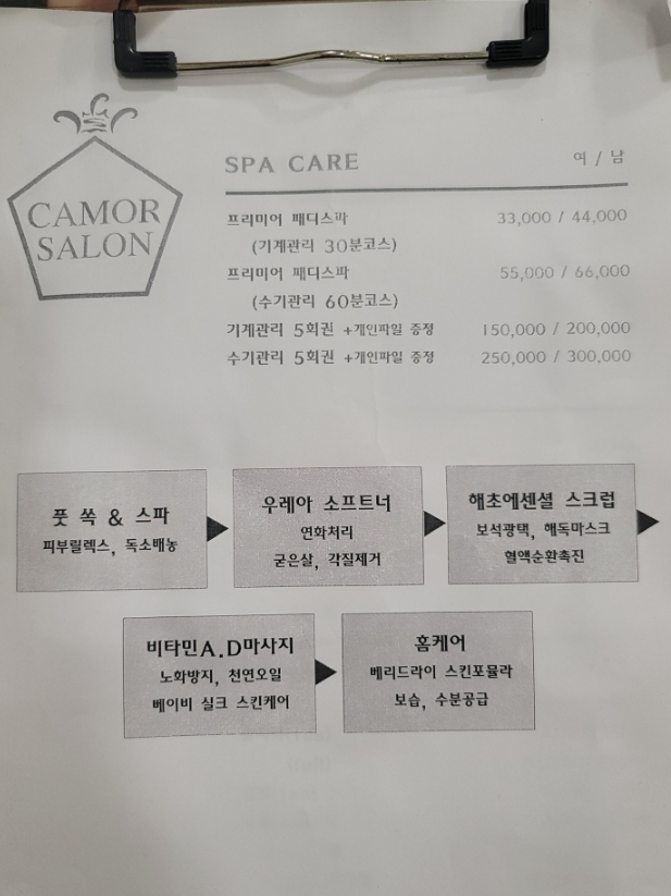 까모르살롱네일왁싱 이미지