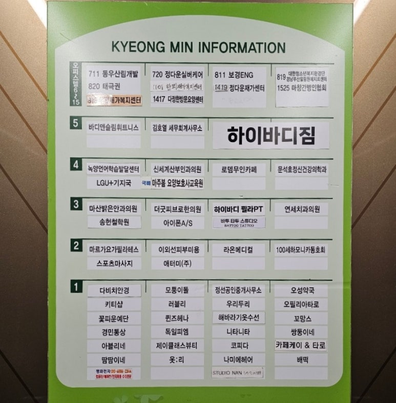 하이바디짐 이미지