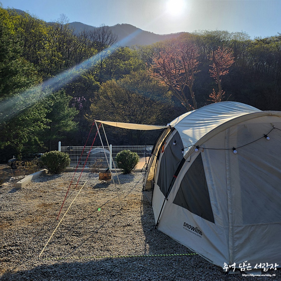 산정호수맑은물캠핑장 이미지