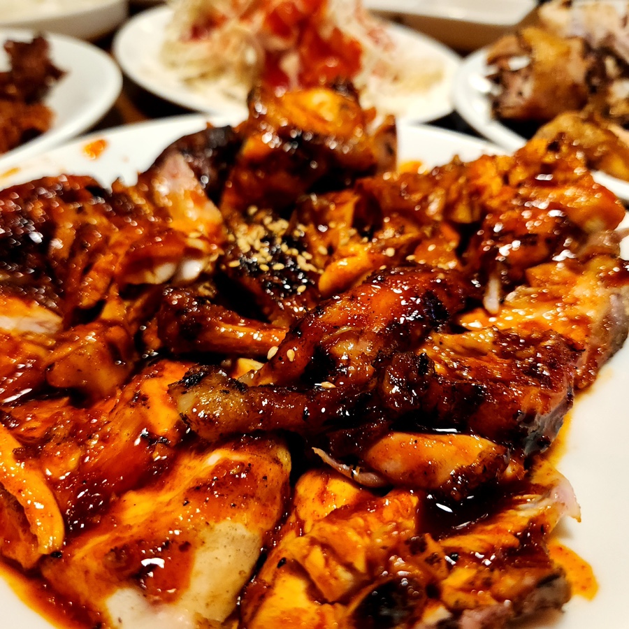 찌숯불바베큐 이미지