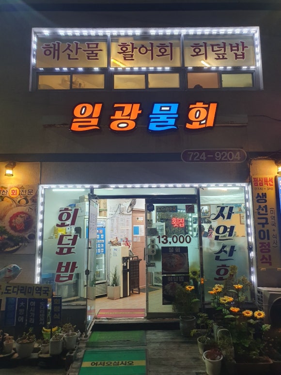 일광물회 이미지
