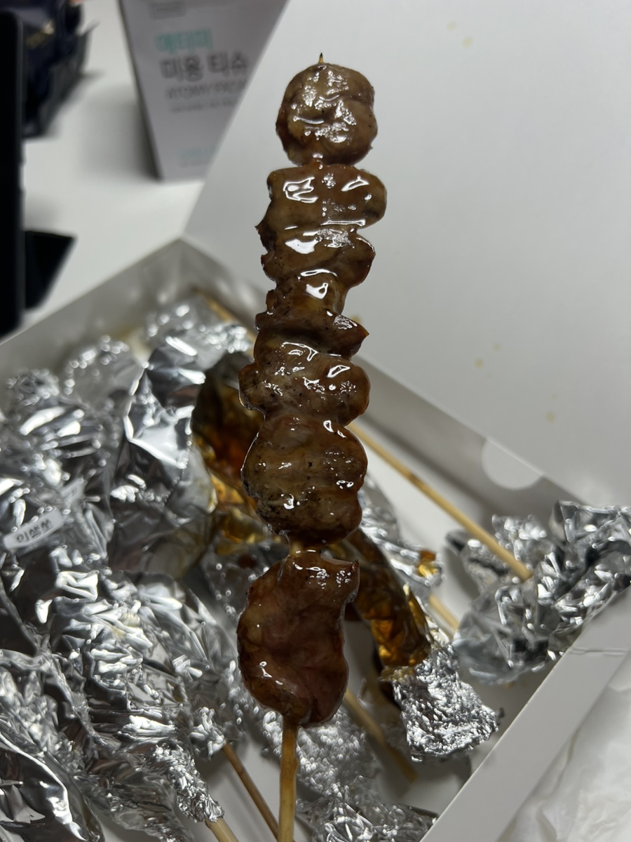 닭스꼬치 이미지