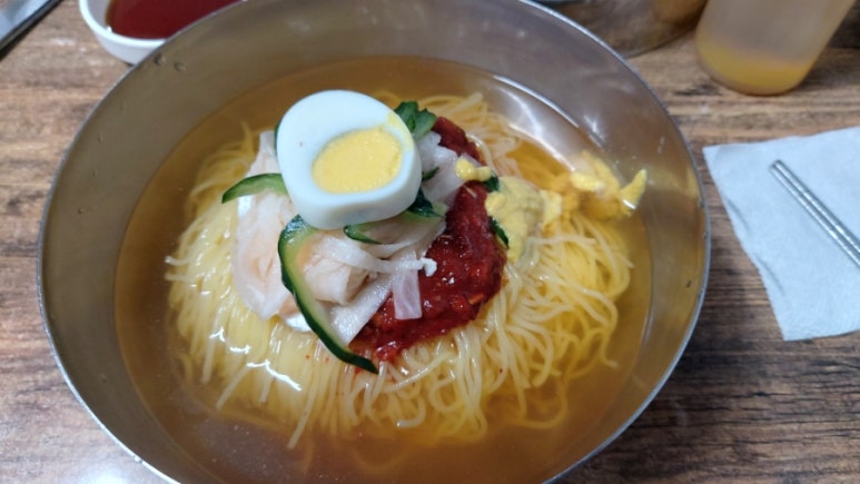 원조밀면 이미지
