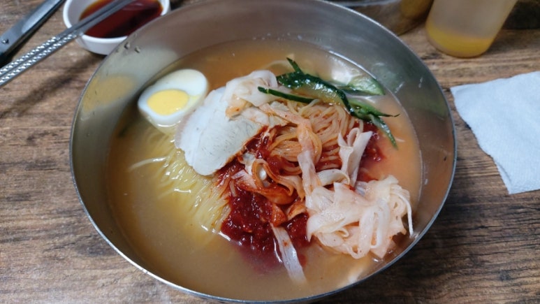 원조밀면 이미지