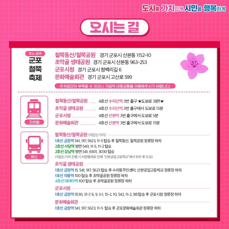 군포철쭉 이미지