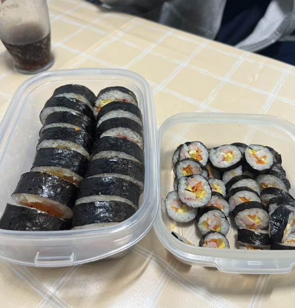 산이김밥 이미지