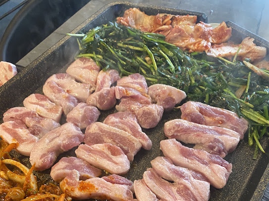 부추생삼겹살 이미지