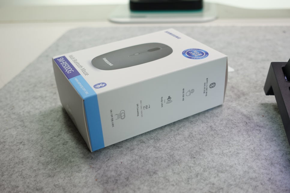 삼성 무소음 멀티페어링 무선 블루투스 마우스  SM-B1500QG         "사무용으로 사용해보니" 이미지 5