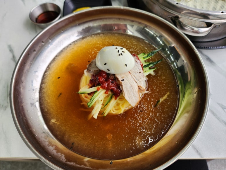 황남밀면 이미지