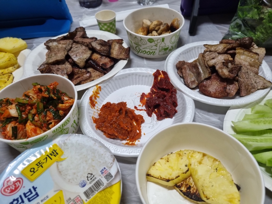 예닮만나캠핑야외바베큐 이미지