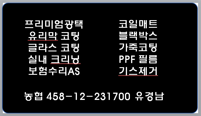 자동차내외장관리에이원 이미지