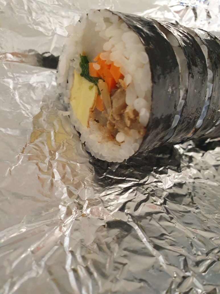 산들김밥 이미지