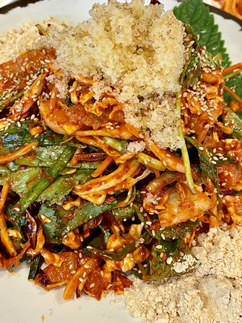 산더미회무침 이미지