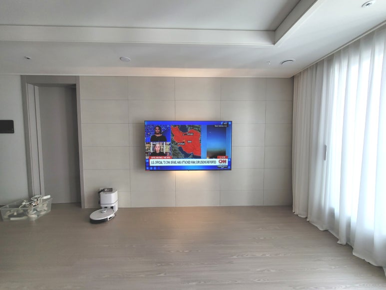 거제벽걸이티비설치강철뭉치 이미지