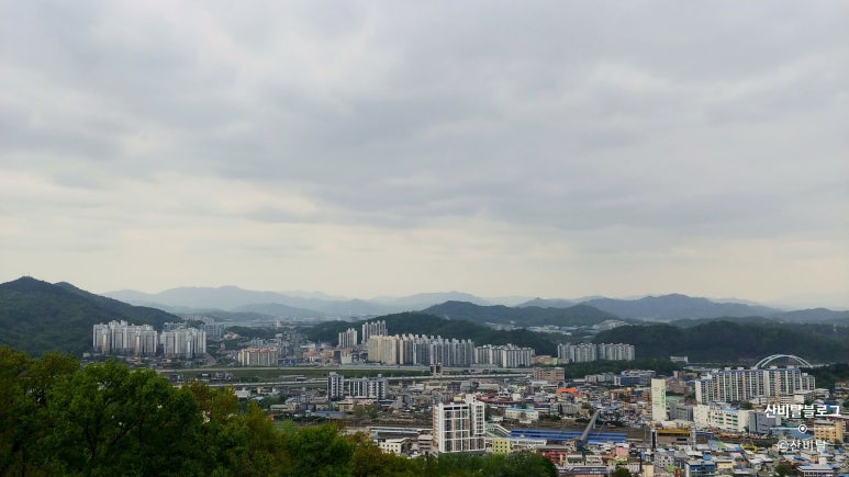 고성산 정상 전망대 이미지