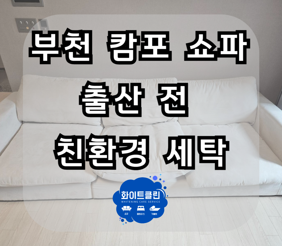 쇼파매트리스카페트청소화이트클린 이미지