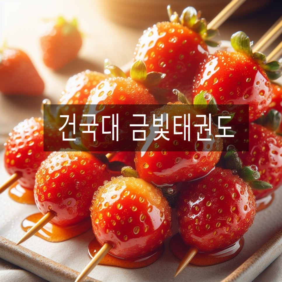 금빛탕후루 이미지