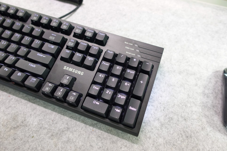 삼성 기계식 키보드 SK-C1200RB 유선 적축 키보드 사무용으로 사용해 보니 이미지 8