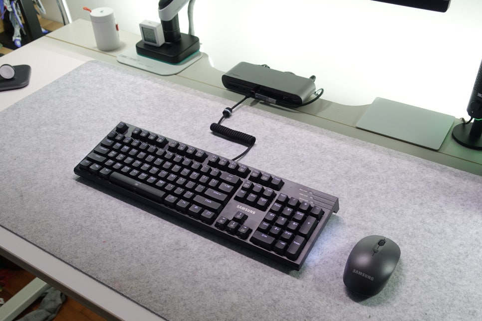 삼성 기계식 키보드 SK-C1200RB 유선 적축 키보드 사무용으로 사용해 보니 이미지 9