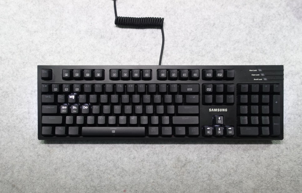 삼성 기계식 키보드 SK-C1200RB 유선 적축 키보드 사무용으로 사용해 보니 이미지 12