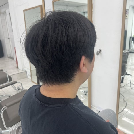 브라운 맨즈헤어 이미지