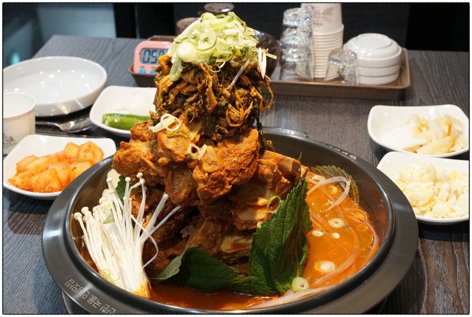 진 감자탕 이미지