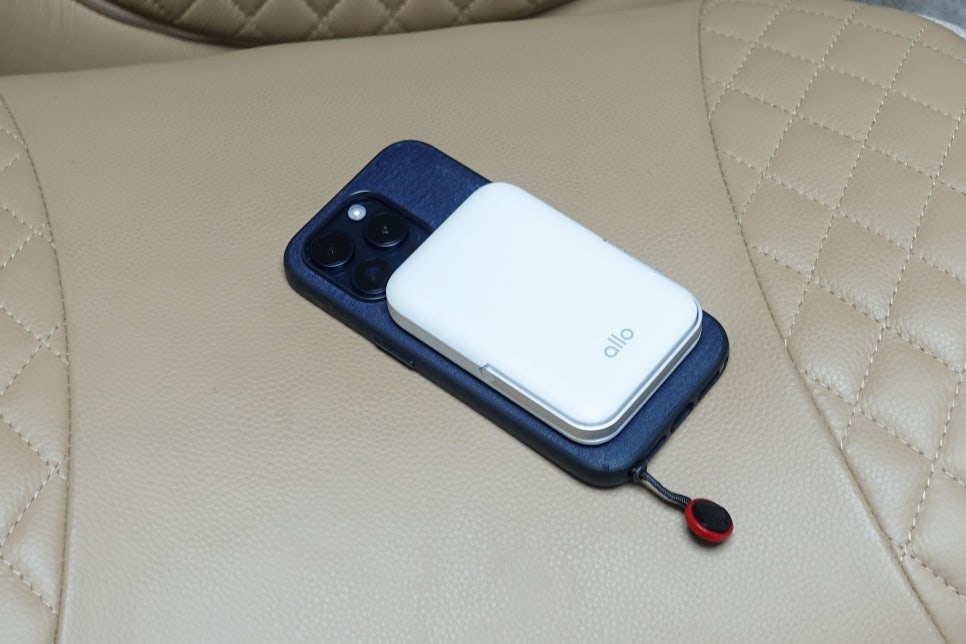알로코리아 아이폰 15프로 맥세이프 고속 무선충전 보조배터리 추천 [5000mAh] 이미지 2