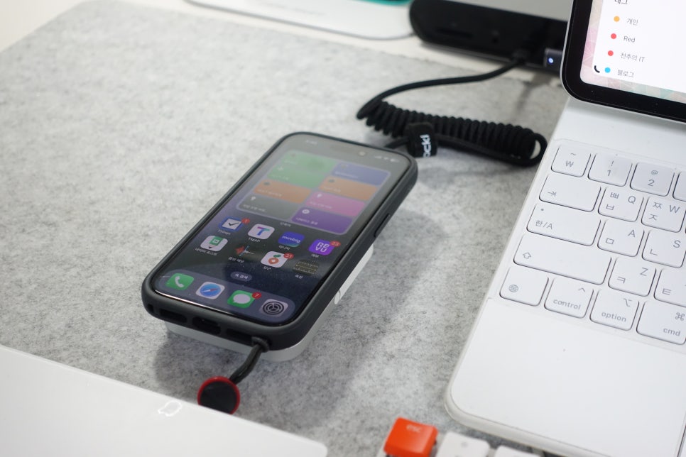 알로코리아 아이폰 15프로 맥세이프 고속 무선충전 보조배터리 추천 [5000mAh] 이미지 18