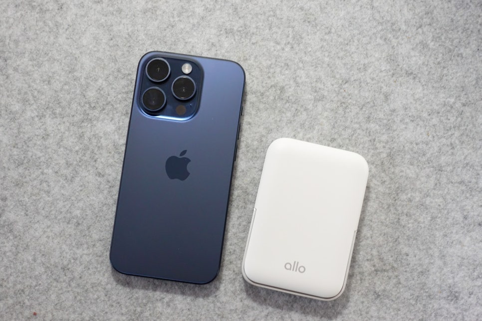 알로코리아 아이폰 15프로 맥세이프 고속 무선충전 보조배터리 추천 [5000mAh] 이미지 9