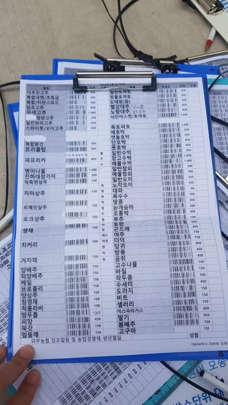 와부농업협동조합하나로마트 이미지