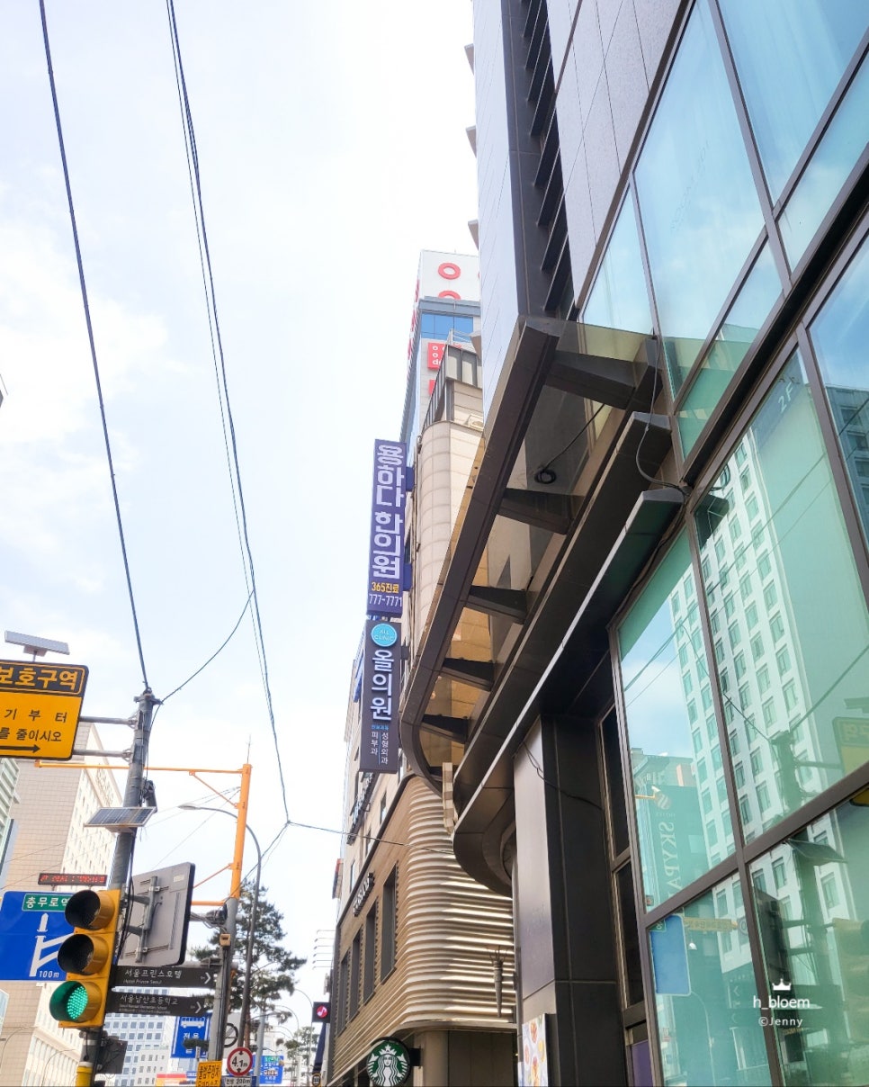 밀리오레빌딩 앞 이미지