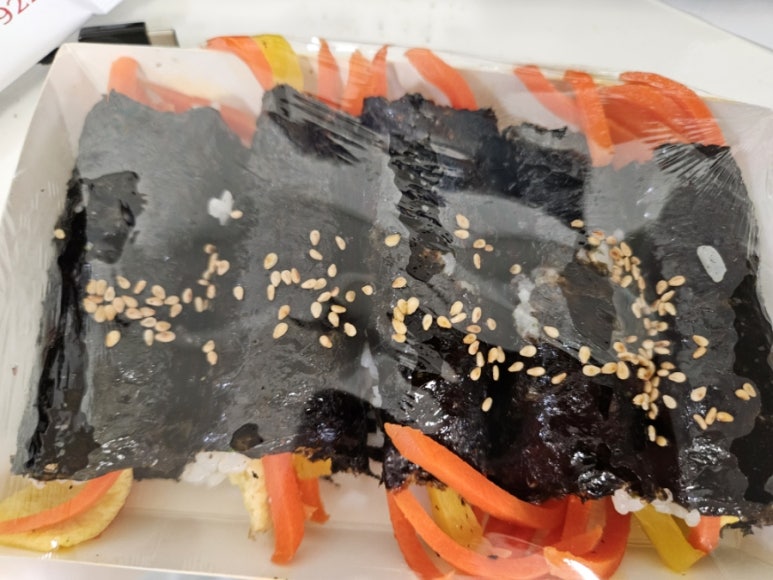 강남 햅쌀만 꼬마김밥 이미지