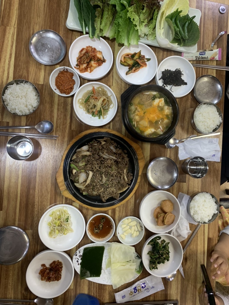 만찬불고기쌈정식 이미지