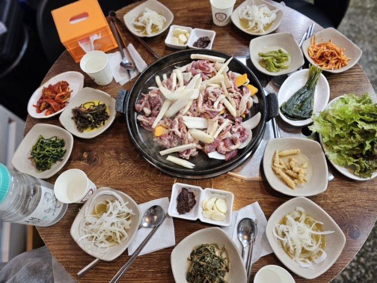 월출산생오리 이미지