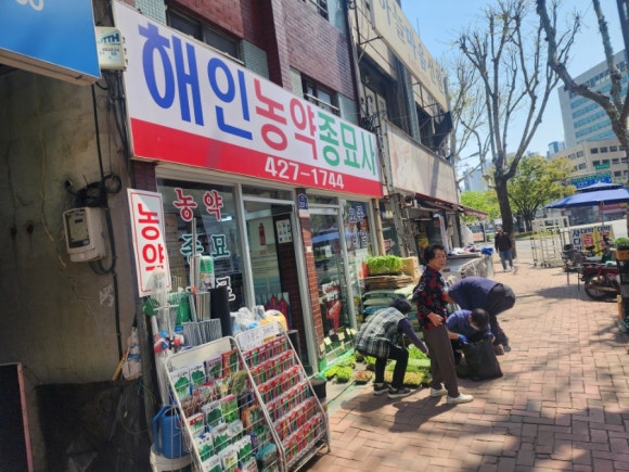 해인농약종묘사 이미지
