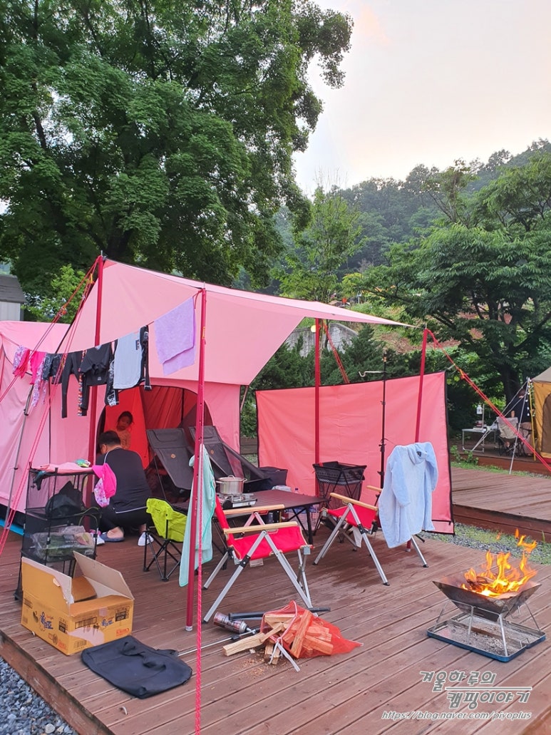 반딧불자연캠핑장 이미지