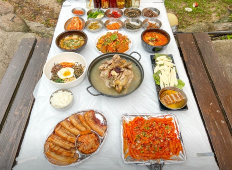 외국인식당 이미지