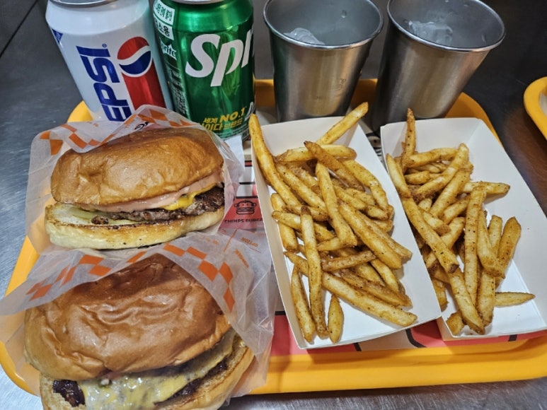 침스버거 이미지
