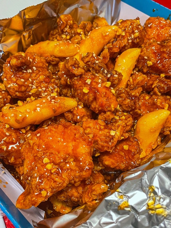명가닭강정 이미지