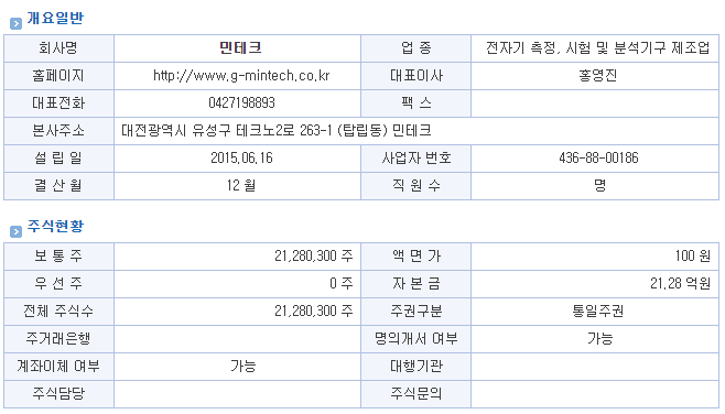 민테크 이미지