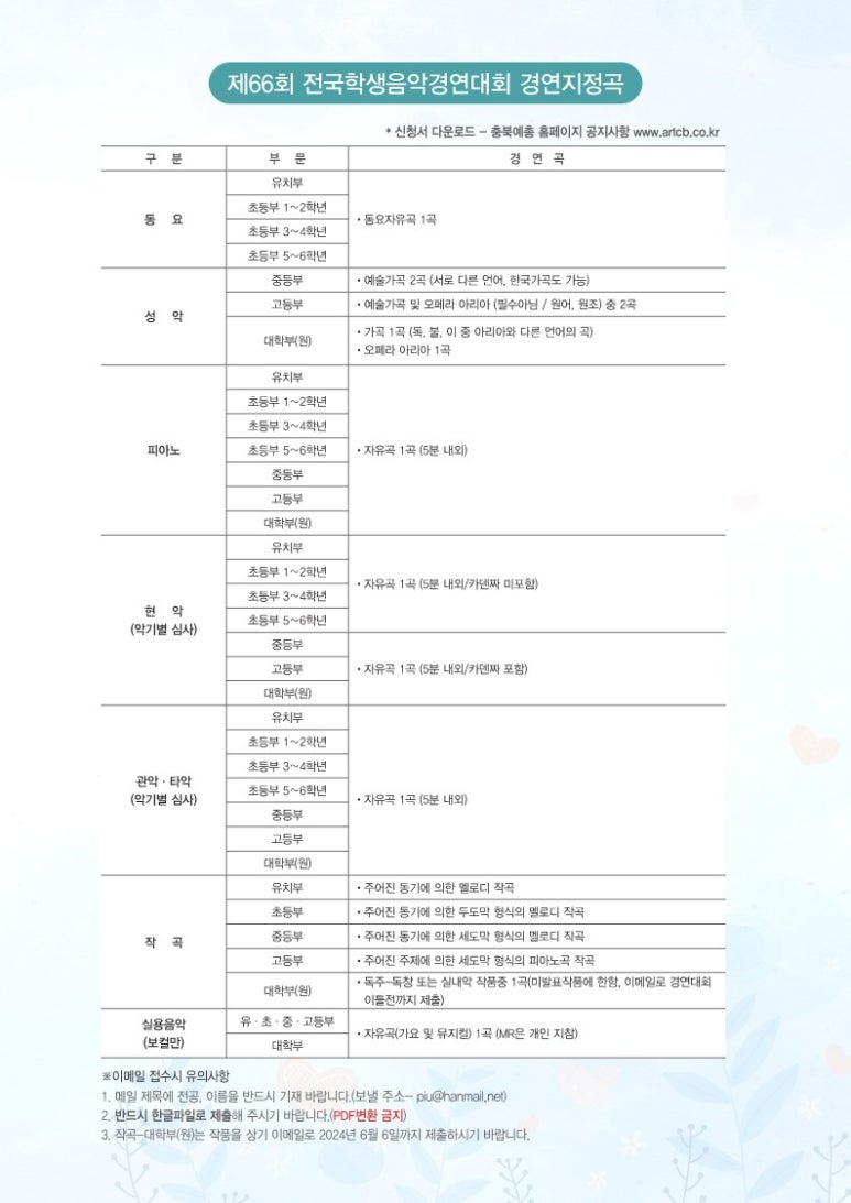 충북음악 이미지