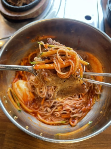 먹골냉면 이미지