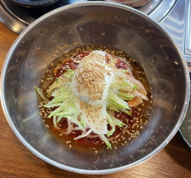먹골냉면 이미지
