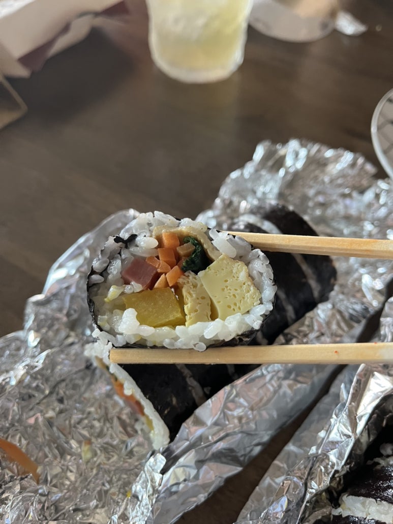 뽕꼬랑김밥 이미지