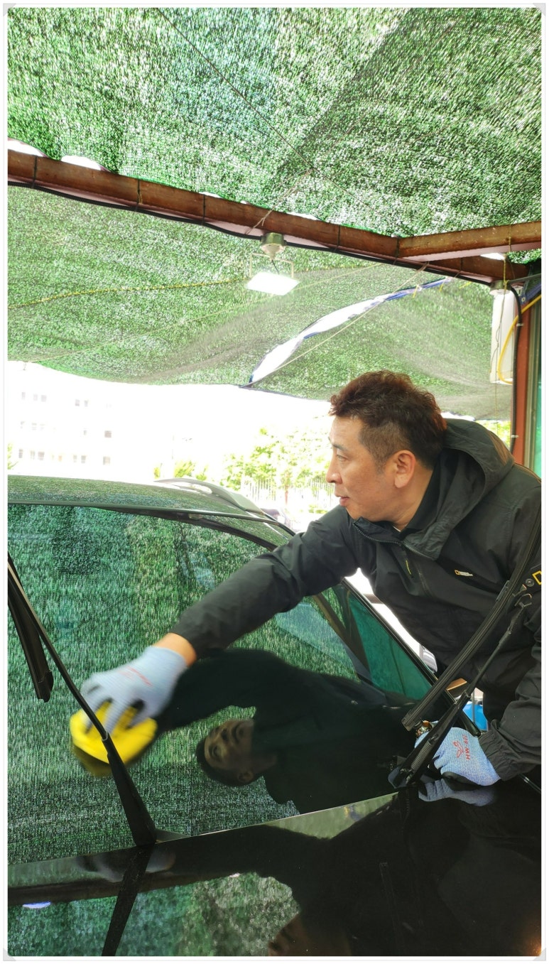 분포세차장 이미지