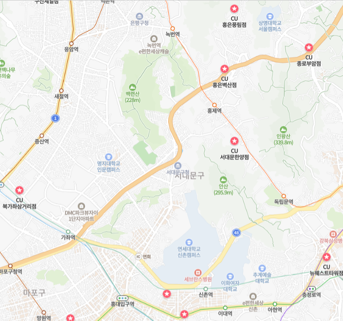CU 서대문한양점 이미지